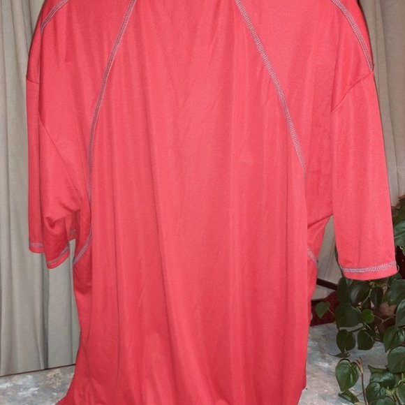 Men's Shirt, Red, 100% Polyester, Size 3XL  By A4 - Picture 5 of 8